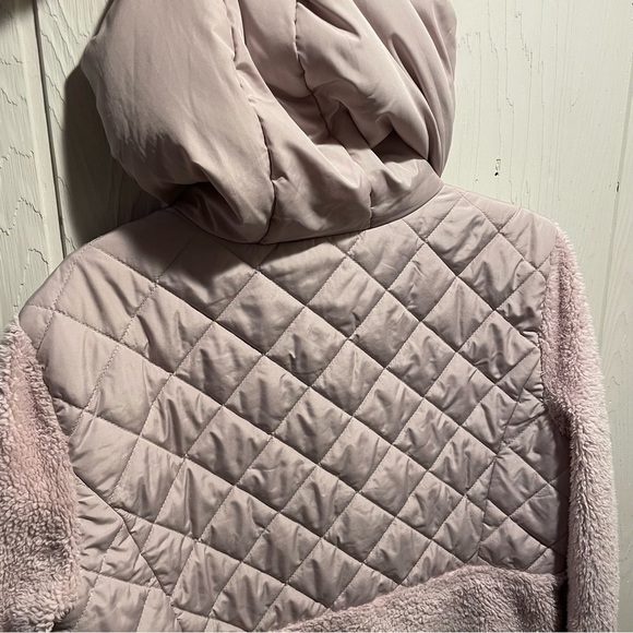 Maurice’s Fleece Quilted Full Zip Hoodie Sweatshirt Jacket - Picture 4 of 5